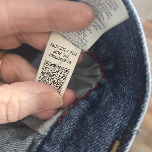 Tommy Hilfiger Men's Classic Blue Jeans - Picture 4 of 4